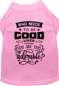 Load image into Gallery viewer, Who Needs to be Good? Pet Shirt
