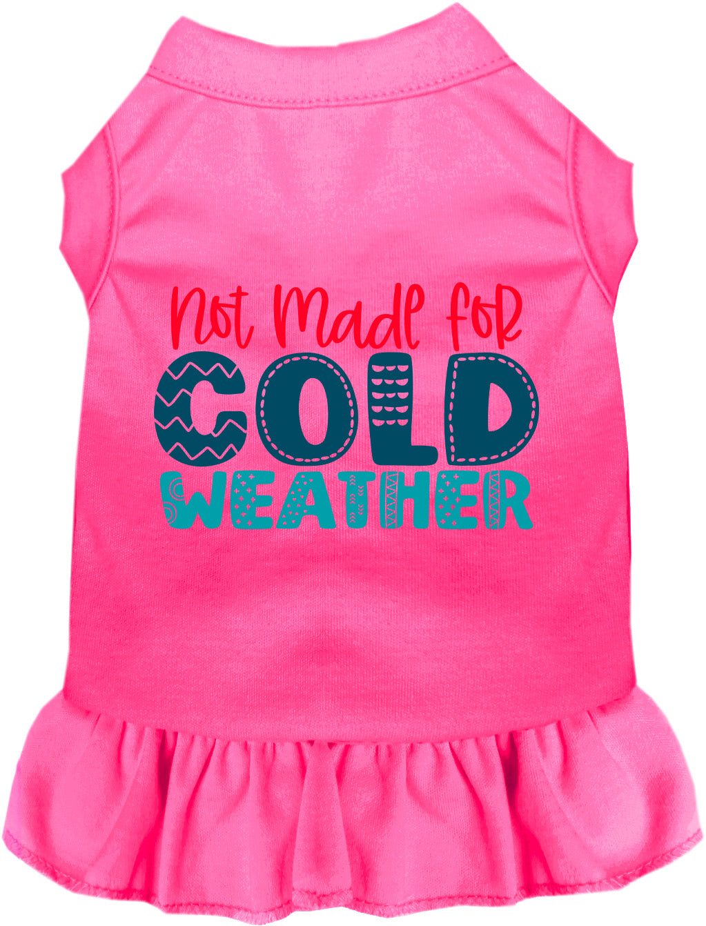 Not Made for Cold Weather Pet Dress