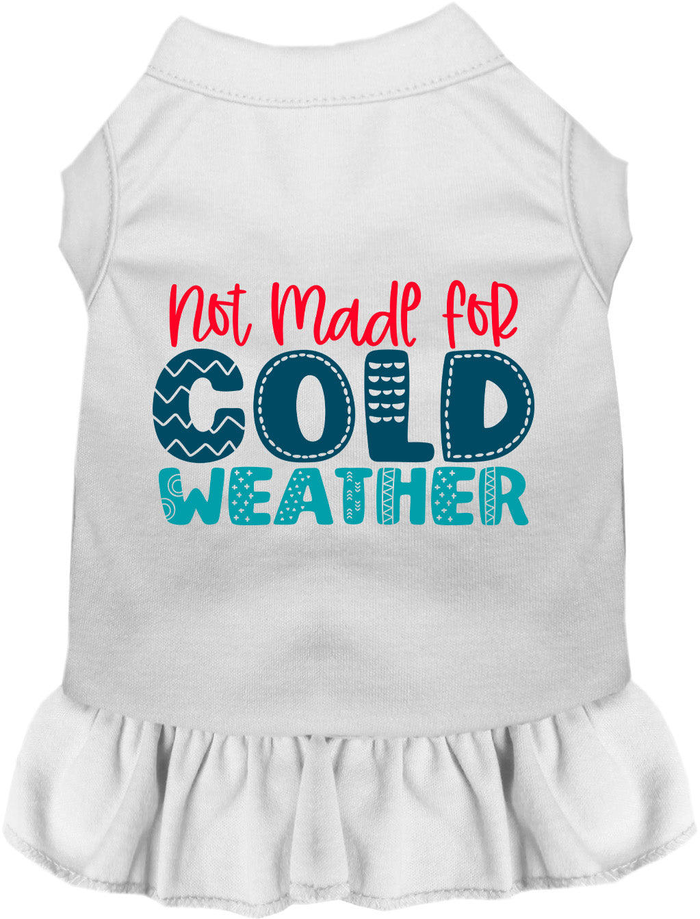 Not Made for Cold Weather Pet Dress