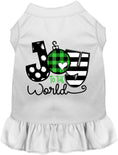 Load image into Gallery viewer, Joy to the World Christmas Pet Dress

