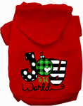 Load image into Gallery viewer, Joy to the World Pet Hoodie
