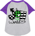 Load image into Gallery viewer, Joy to the World Pet Raglan Shirt
