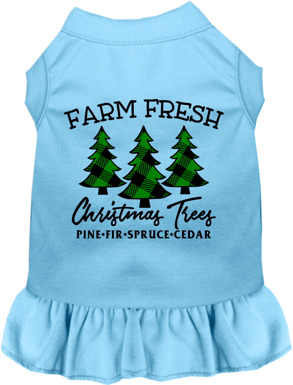 Farm Fresh Christmas Trees Pet Dress