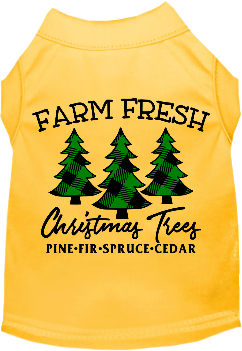 Farm Fresh Christmas Trees Pet Shirt