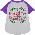 Load image into Gallery viewer, Can Get You on the List Pet Raglan Shirt
