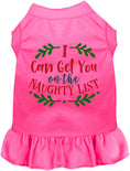 Load image into Gallery viewer, Can Get You on the List Christmas Pet Dress
