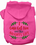 Load image into Gallery viewer, Can Get You on the List Christmas Pet Hoodie
