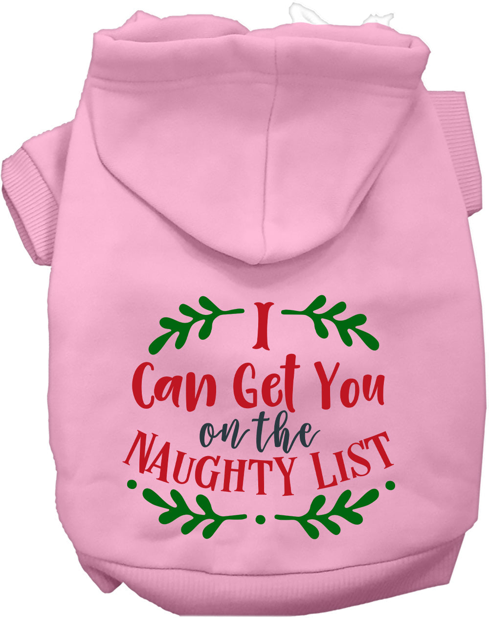 Can Get You on the List Christmas Pet Hoodie