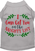 Load image into Gallery viewer, Can Get You on the List Christmas Pet Shirt
