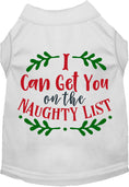 Load image into Gallery viewer, Can Get You on the List Christmas Pet Shirt
