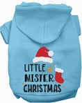 Load image into Gallery viewer, Little Mister Christmas Pet Hoodie
