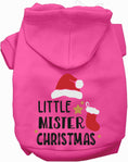 Load image into Gallery viewer, Little Mister Christmas Pet Hoodie

