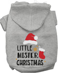 Load image into Gallery viewer, Little Mister Christmas Pet Hoodie
