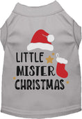 Load image into Gallery viewer, Little Mister Christmas Pet Shirt
