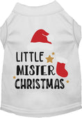 Load image into Gallery viewer, Little Mister Christmas Pet Shirt
