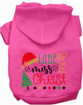 Load image into Gallery viewer, Little Miss Christmas Pet Hoodie
