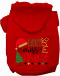 Load image into Gallery viewer, Little Miss Christmas Pet Hoodie
