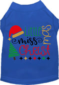 Load image into Gallery viewer, Little Miss Christmas Pet Shirt
