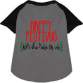 Load image into Gallery viewer, Happy Festivus Pet Raglan Shirt
