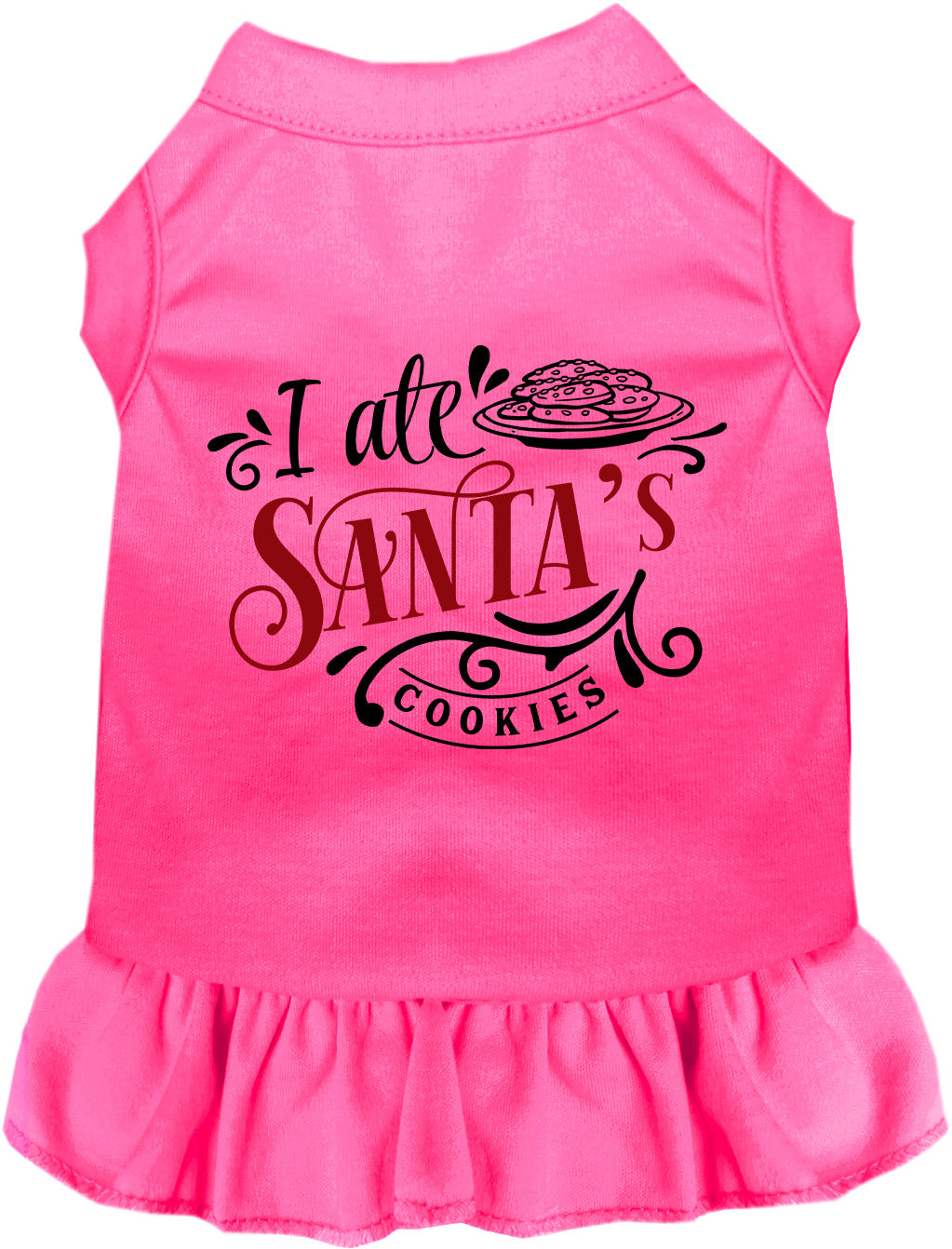 I Ate Santa's Cookies Pet Dress