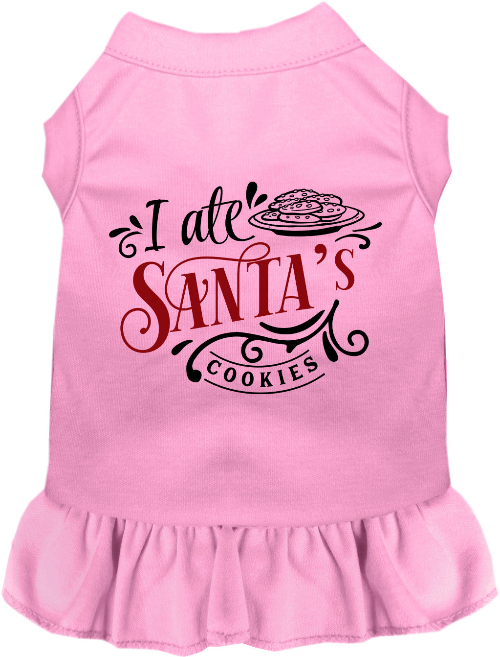 I Ate Santa's Cookies Pet Dress