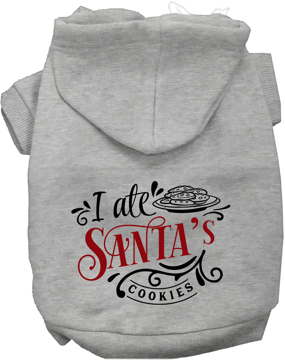 I Ate Santa's Cookies Pet Hoodie