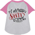 Load image into Gallery viewer, I Ate Santa's Cookies Pet Raglan Shirt
