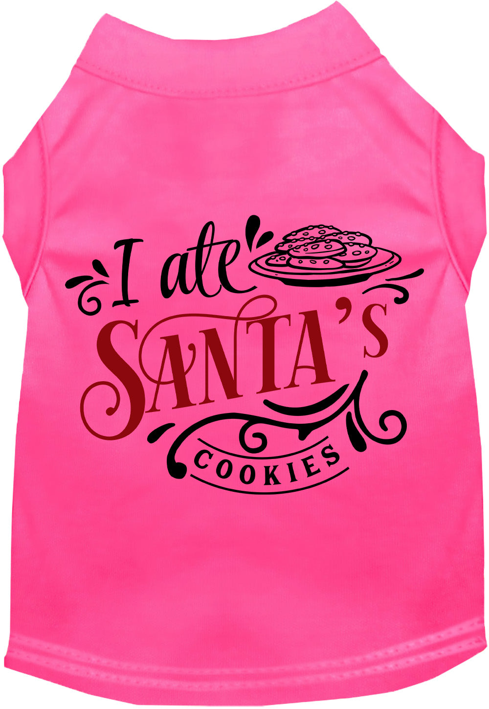 I Ate Santa's Cookies Pet Shirt