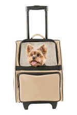 RIO Classic - Khaki Rolling Carrier On Wheels