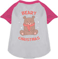 Load image into Gallery viewer, Beary Christmas Pet Raglan Shirt
