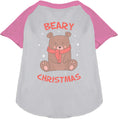 Load image into Gallery viewer, Beary Christmas Pet Raglan Shirt
