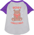 Load image into Gallery viewer, Beary Christmas Pet Raglan Shirt
