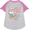 Load image into Gallery viewer, Owl I Want For Christmas Pet Raglan Shirt
