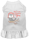 Load image into Gallery viewer, Owl I Want For Christmas Pet Dress
