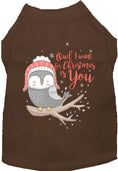 Load image into Gallery viewer, Owl I Want For Christmas Pet Shirt

