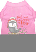 Load image into Gallery viewer, Owl I Want For Christmas Pet Shirt
