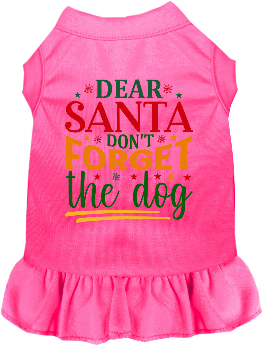 Don't Forget the Dog! Christmas Pet Dress