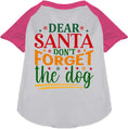 Load image into Gallery viewer, Don't Forget the Dog! Pet Raglan Shirt
