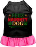 Load image into Gallery viewer, Feliz Naughty Dog Christmas Pet Dress
