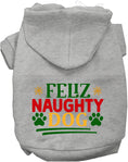 Load image into Gallery viewer, Feliz Naughty Dog Christmas Pet Hoodie
