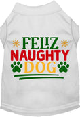 Load image into Gallery viewer, Feliz Naughty Dog Pet Shirt
