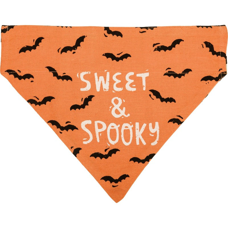 Halloween Reversible Collar Bandana "Sweet & Spooky" / "My Mummy Loves Me" - Southlake Paws