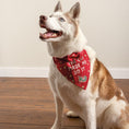 Load image into Gallery viewer, Christmas Reversible Dog Bandana "Elf" / "Cookie Bake" - Southlake Paws
