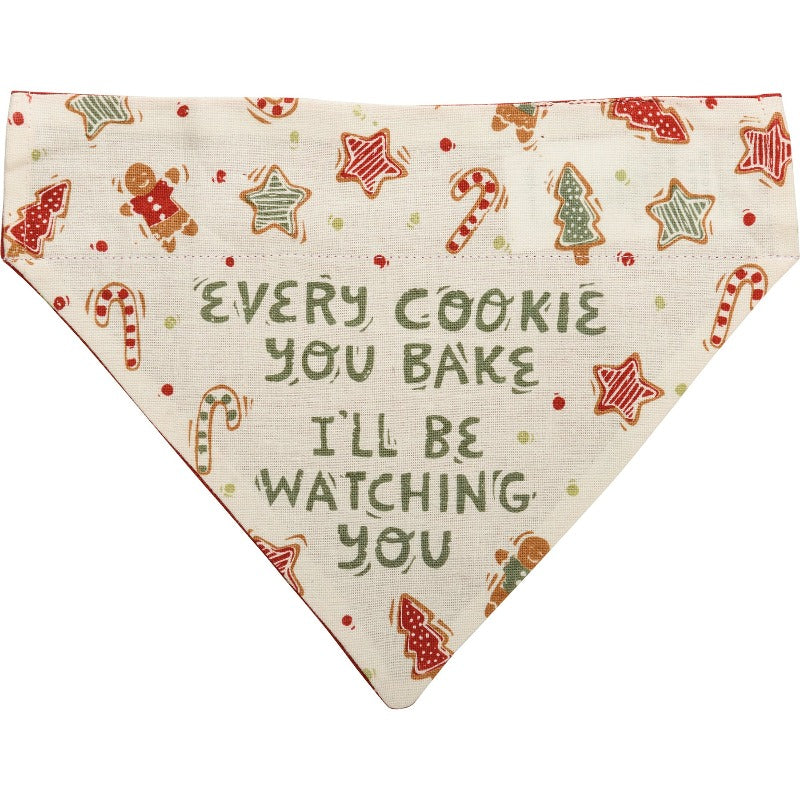 Christmas Reversible Dog Bandana "Elf" / "Cookie Bake" - Southlake Paws