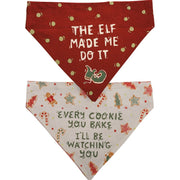 Christmas Reversible Dog Bandana 