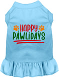 Load image into Gallery viewer, Happy Pawlidays Pet Dress
