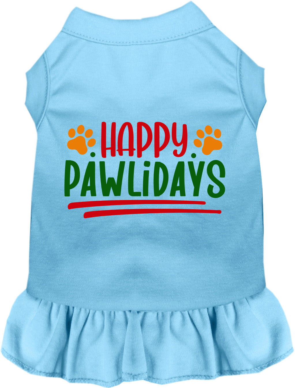 Happy Pawlidays Pet Dress