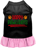 Load image into Gallery viewer, Happy Pawlidays Pet Dress
