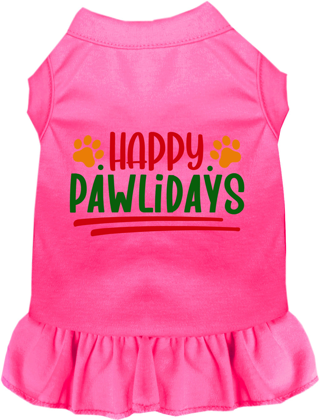 Happy Pawlidays Pet Dress