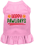 Load image into Gallery viewer, Happy Pawlidays Pet Dress
